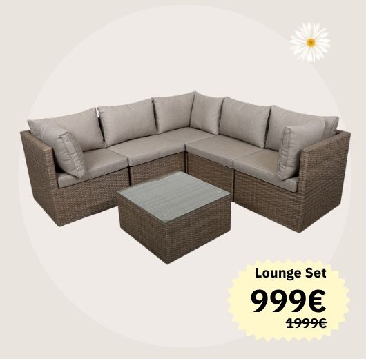 Luna Lounge Rope | Sin Mantenimiento | Gran Diseño | Diseño Escandinavo